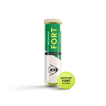 DUNLOP Fort All Court TS tennis ball for sand hard court and grass 4 balls