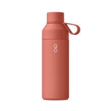 Ocean Bottle Original 500ml | Stainless Steel Water Bottle | Reusable & Sustainable | Keeps Drinks Cold & Hot | Eco Friendly Gift (Sahara Red)