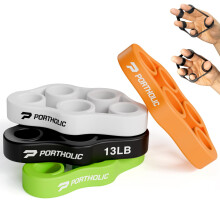 4 Pack Hand Exerciser Grip Strengthener, Finger Stretcher Hand Grip