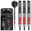 winmau WINMAU Ton Machine 80 Tungsten Darts 2