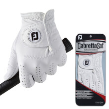 FootJoy CabrettaSof Golf Glove  Packaging May Vary White