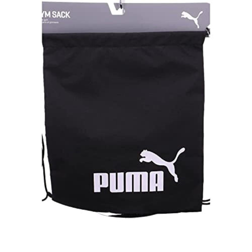 Puma Puma Unisex Phase Sack Gym Bag, Black, One Size 2