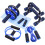 AERLANG 7-IN-1 Ab Roller Wheel Set With, 2 Push-up Bars, Resistance 1