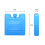 Ram 6 Pack 7CM Freezer Blocks Ice Brick Pack Block Blocks Freezer Cooler B 4