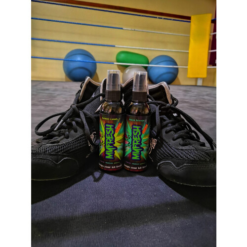 MyFresh Active Linen Breeze Fragranced Boxing Gloves Deodorizer and 2