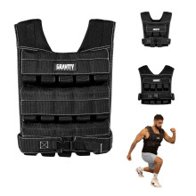 Gravity Fitness Weighted Vest for Men & Women - Adjustable Fitness Weight Vest for Workout, Running, Walking, Strength Training, & Calisthenics Train