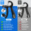 2PCS Grip Strength Trainer with 22-220Lbs (10-100kg) Adjustable 4