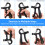 2PCS Grip Strength Trainer with 22-220Lbs (10-100kg) Adjustable 6