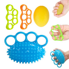 Hand Exercise Balls, Finger Therapy Squeeze Balls, Finger Stretcher