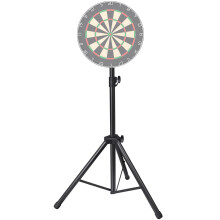Dart Board Stand, Professional Portable Tripod DartBoard Stand for Dartboard & Electronic Dartboard,Height-adjustable Heavy Duty Travel Dartboardhold