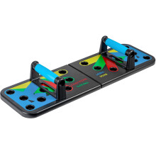 20-in-1 Push Up Board, Foldable Press-Up Board with Resistance Bands,