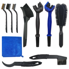 10 Pcs Bike Cleaning Kit Motorcycle Chain Cleaner Tool Cleaning