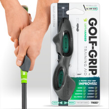 GOLF-GRIP Golf Grip Trainer for Left & Right-Handed Golfers – Snap-On Rubber Go