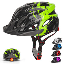 Kids Helmet RaMokey Kids Bike Helmet With Light Boys Girls Bike Helmet Age