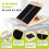 Slant Board, Adjustable Portable Wooden Stretch Mobility Board for 2
