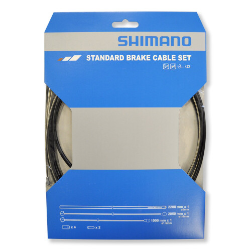 Shimano Shimano Road/MTB Brake Cable and Housing Set Black