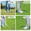 flintronic Golf Alignment Stick, 2PCS Golf Practice Training Aid, 5
