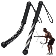 Upgrade Weighted Ropeless Battle Ropes 2PCS Cordless Battle Rope for Home Gym Strength Quiet Portable Training Rope Workout Ropes Versatile Fitness