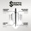 winmau WINMAU - Switch Points - Carbon Steel Tip - Threaded Rapid-Change Mechanism - 1 Set per Pack - Smooth Silver Effect 30mm - Professional Darts Accesso 2