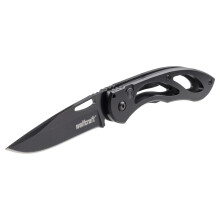 Wolfcraft Folding Knife Aluminium Grip Pocket Camping Bushcraft Hiking