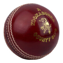 Kookaburra County Club 475oz Cricket Ball Red Youths