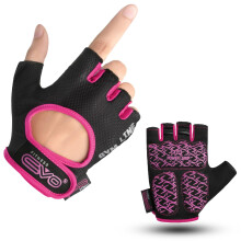 EVO Fitness Women Weight Lifting Gym Gloves Breathable Workout Ladies Exercise Training Bodybuilding Girls Cycling with Non-Slip EVA Foam Palm Protec