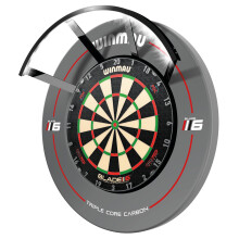 WINMAU Polaris Dartboard Light - Sleek Black Design - 120 Degree Dart Board Light with Magnetic Attachment - Compatible with All Dartboards