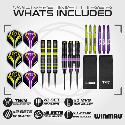 winmau WINMAU Darts Michael 'MvG' Van Gerwen Vs Simon 'The Wizard' Whitlock 1