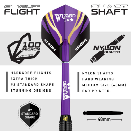 winmau WINMAU Darts Michael 'MvG' Van Gerwen Vs Simon 'The Wizard' Whitlock 1