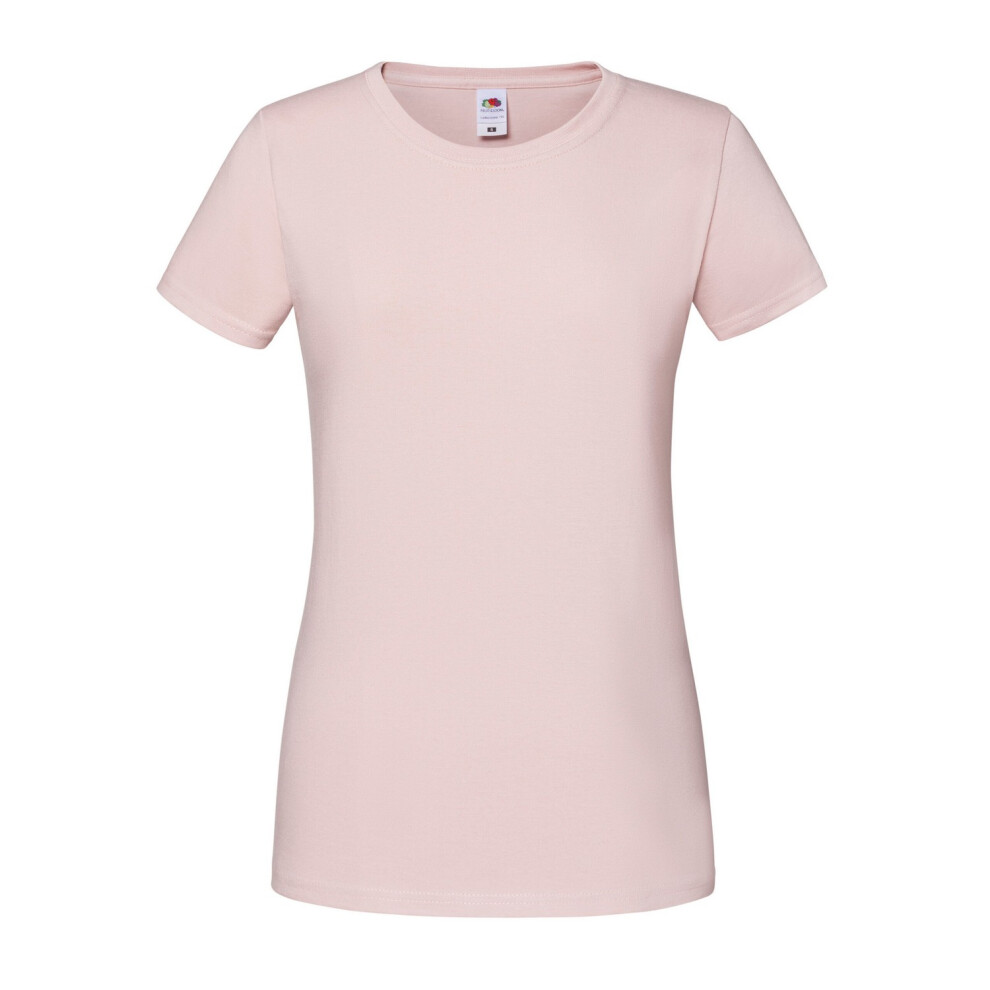 Fruit Of The Loom (Xxl, Powder Rose) Womens/Ladies Iconic 190 T-Shirt Multicoloured