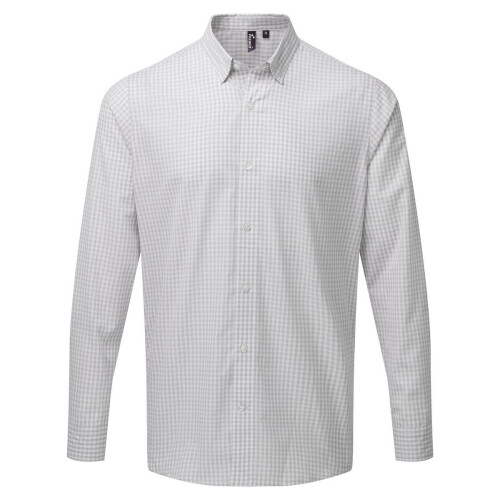 Premier Premier Mens Maxton Checked Long-Sleeved Shirt