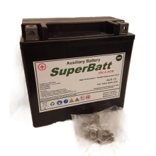 SuperBatt AUX13 12V 13AH VRLA AGM Auxiliary Battery Mercedes Benz A0009829608