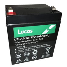 Lucas 12V 5AH Exide EP4512 Battery equiv