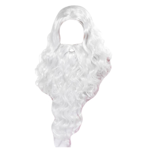 Smiffys Mens Santa Beard & Wig Set 1