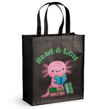 Readalotl Reusable Shopping Bag by Mudpuppy Other Book