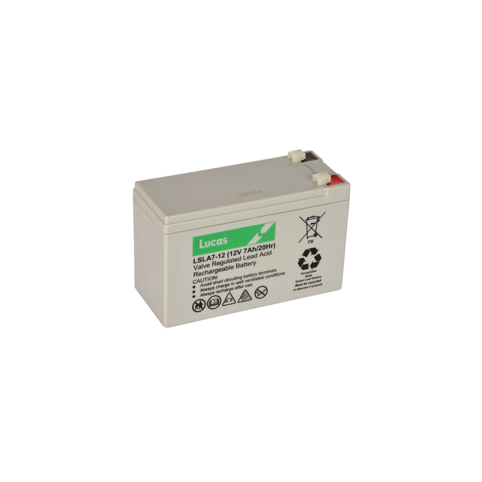 Lucas 12V 7Ah Apc Backups Es 700Va Be550uk Batteries