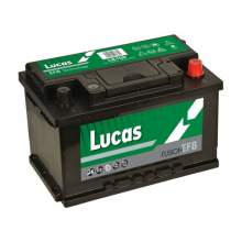 Lucas LE100 EFB Car Battery 12V 65Ah 650EN FORD FIESTA VI 15 TDCi Start Stop