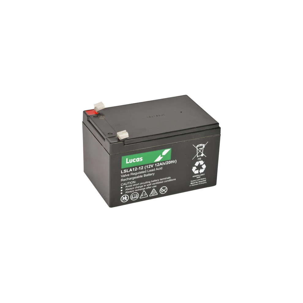 Lucas 12V 12Ah Peg Perego Gator Hpx Toy And Riding Car 12Ah Agm Battery