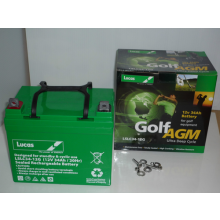 Lucas 12V 34AH 33AH 35ah AGMGEL Battery Replace TYPE 896 Lawn Mower Battery