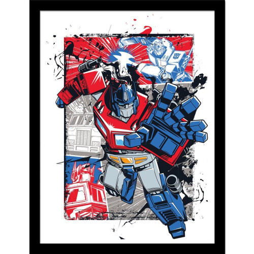 Transformers Transformers Optimus Prime Framed Poster