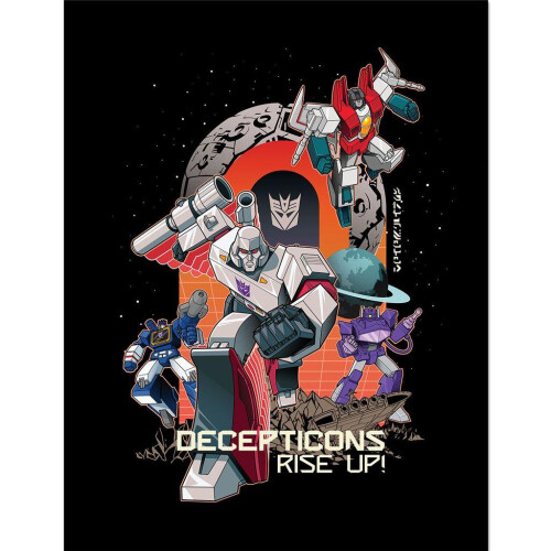 Transformers Transformers Decepticons Rise Up Framed Poster
