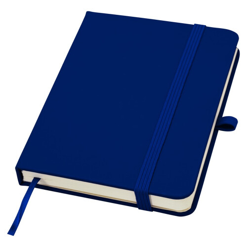 (One Size, Navy Blue) Spectrum Plus Hard Cover A6 Notebook