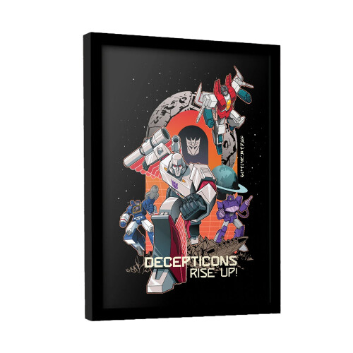 Transformers Transformers Decepticons Rise Up Framed Poster 1