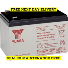 YUASA NP1212 12V 12Ah 20HR VRLA Lead Acid AGM VRLA Battery