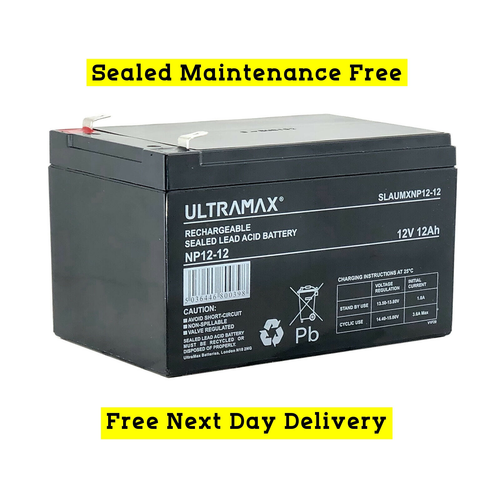 12V 12AH RECHARGEABLE BATTERY