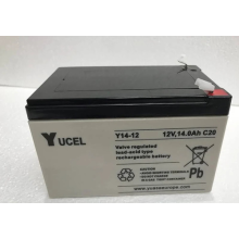 NP1412 Yuasa Yucell 12v 14Ah Rechargeable AGM Lead Acid VRLA Battery Y1412