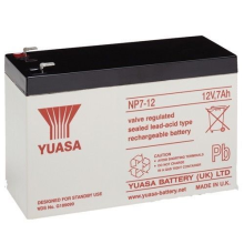 Diamec DM1272 12V 7Ah VRLA Lead Acid Replacement Yuasa Battery
