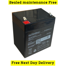 12V 5Ah Sealed Lead Acid AGM 12V45Ah VRLA Battery Cube Shape