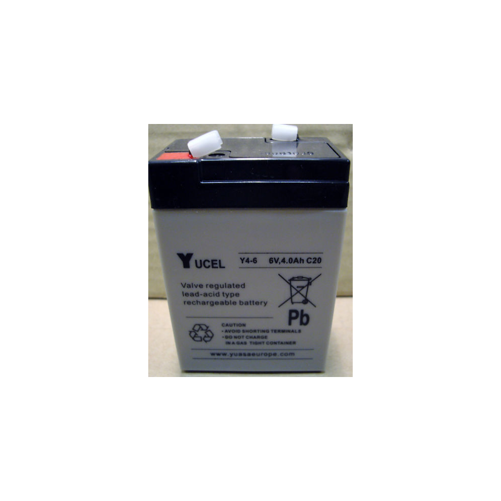 Yuasa Yucell Y46 Lead Acid Rechargeable Battery 6V 4Ah Np46 Np456 79832328