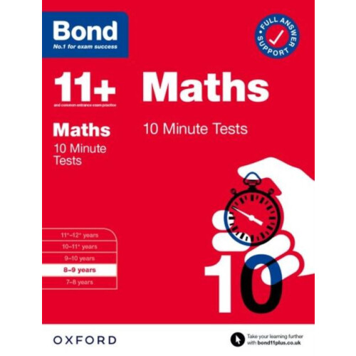 Bond 11 Maths 10 Minute Tests with Answer Support 89 years for GL Asse